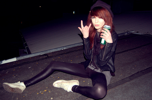 alcohol, beer, blazer, converse, devil horns, fashion