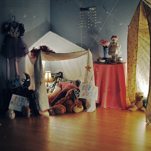 bear, bedroom and blanket