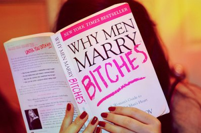 bitches, book, girl, man, marriage, men