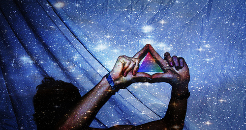 blue, guy, hands, hipster, indie, rainbow