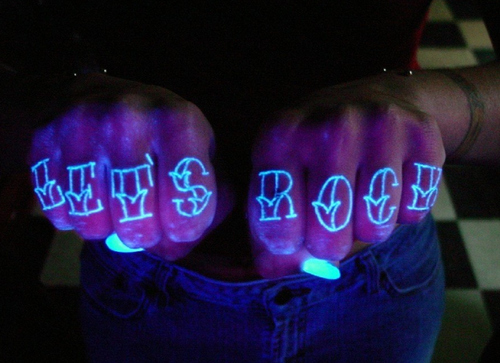 boy, cool, dark, girl, hands, lets rock
