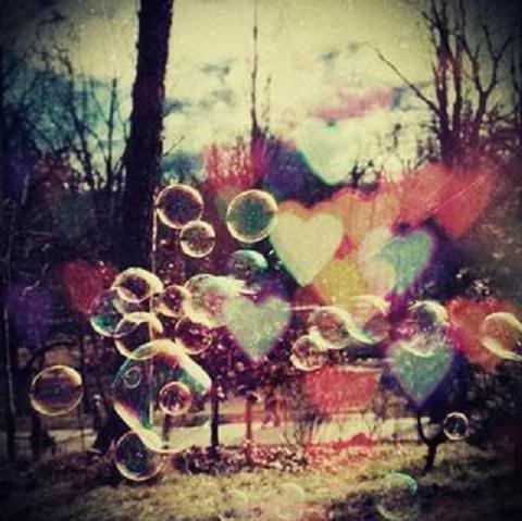 bubbles, felicia simion and heart