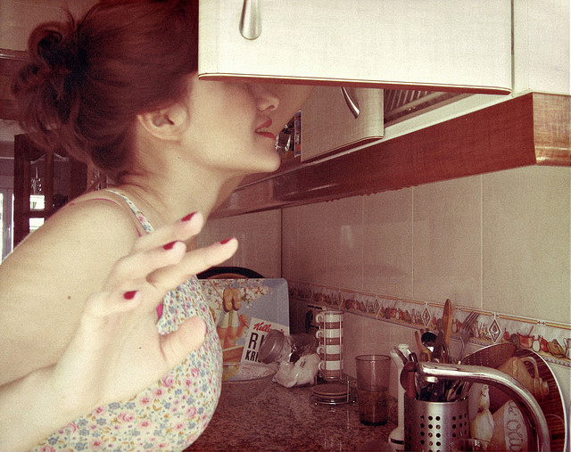 cooking, girl and kitchen