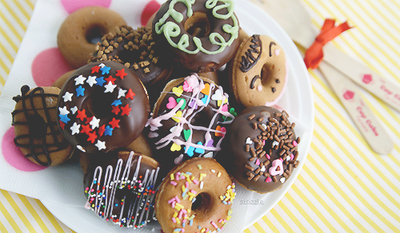 cute,  doughnut and  doughnuts