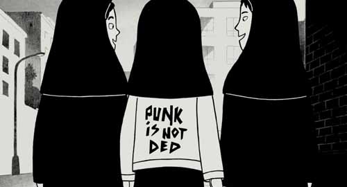 film,  not dead and  persepolis
