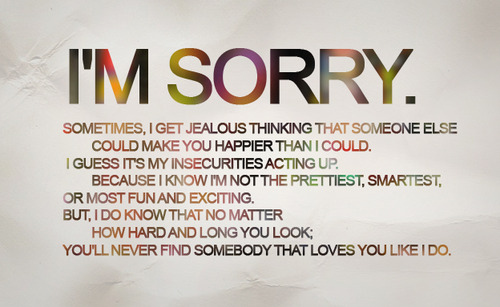 apologize,  girl and  happy