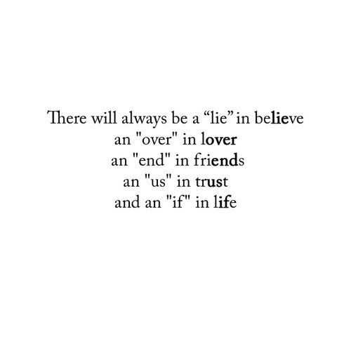 believe, end and frineds