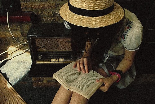 books, film and girl