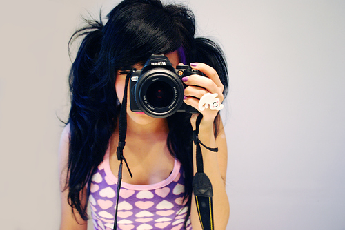 camera, cute, eyelashes, ghost, ghost ring, girl