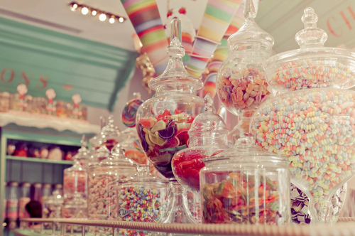 candy, colourful and delicious
