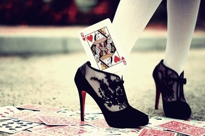 cards,  fashion and  playing cards