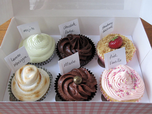 cupcakes, foodporn, girly, pink, yummy