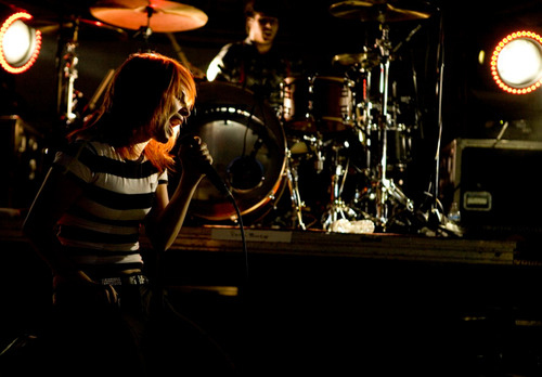 drums, hayley williams and let the flames begin