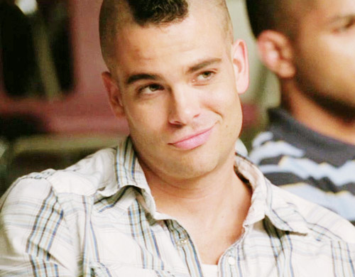 glee, mark salling and sexy look