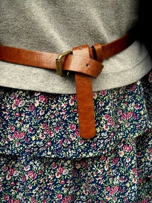 belt, clothes, fashion, floral print, flowers, skirt