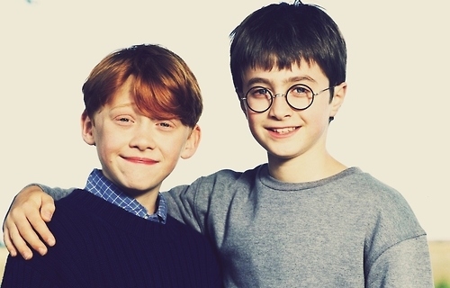 cute, harry potter and ron weasley