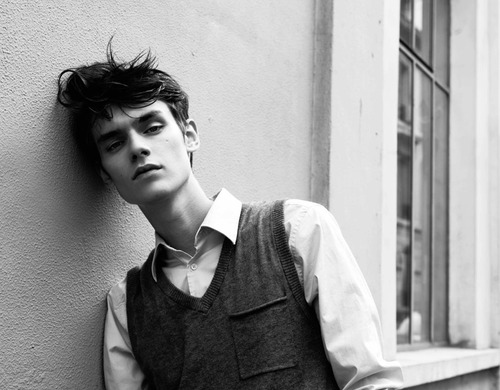 adams apple, adamsapple, black and white, bones, boy, cute