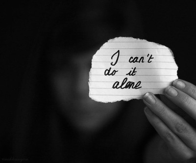 alone, depressed and girl
