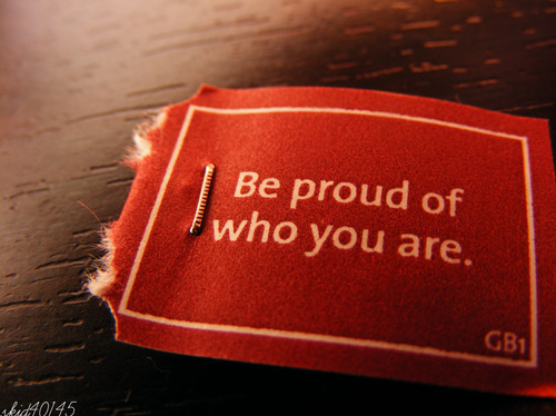 are, proud, quote, red, who, who you are