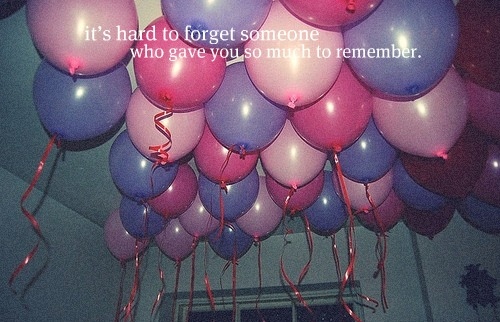 balloon, forget and hard