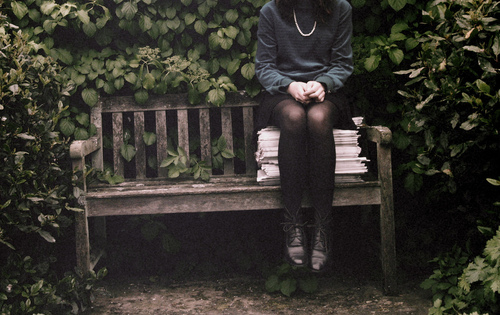 bench,  black and  england