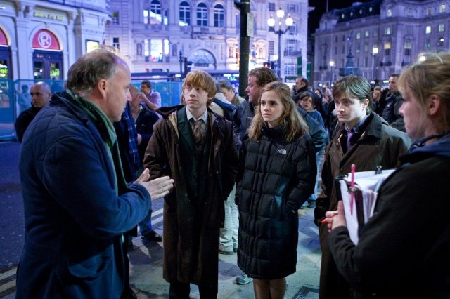 daniel radcliffe, deathly hallows, emma watson, harry potter, rupert grint