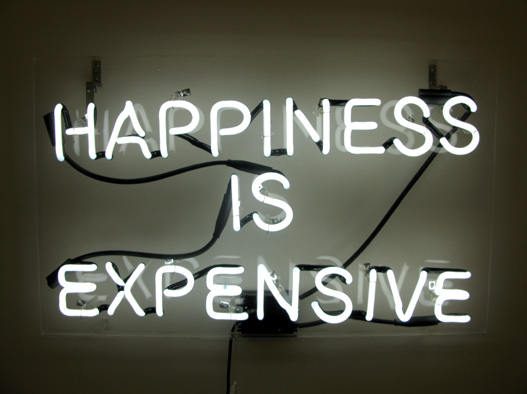 art, expensive and happiness