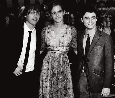 b&w, black and white and daniel radcliffe