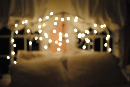 beautiful, bed and blurry