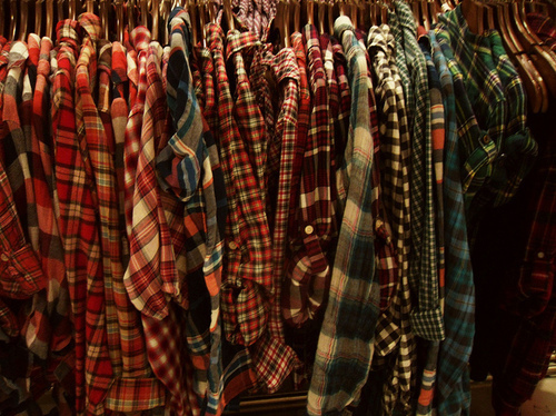 beautiful, fashion and flannel