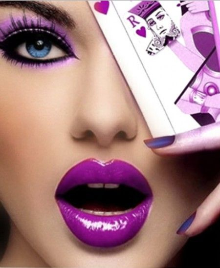 beauty, card and makeup