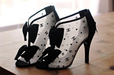 Wide Width High Heel Shoes on Bow  Chanel  Fashion  Heels  High Heels  Shoes   Inspiring Picture On