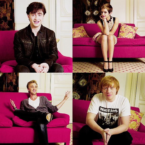 tom felton and daniel radcliffe. daniel radcliffe, emma watson,