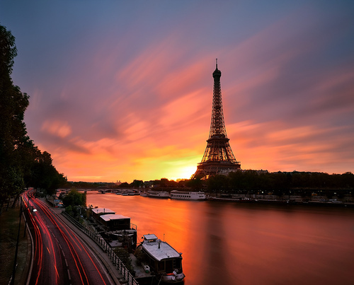 eiffel tower, france and paris