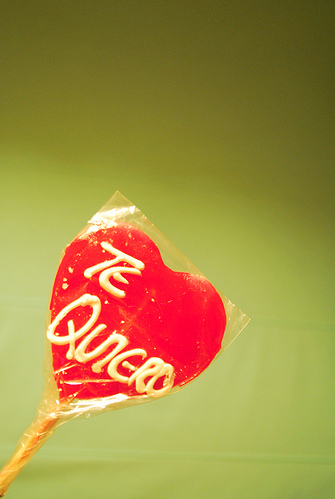 i want you, lollipop, red, te quiero, you