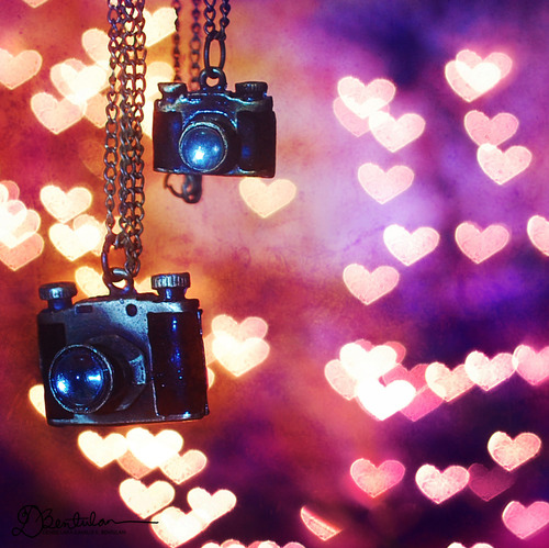 50mm, bokeh, camera, heart, love, necklace