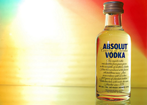 absolut, alcohol and beer