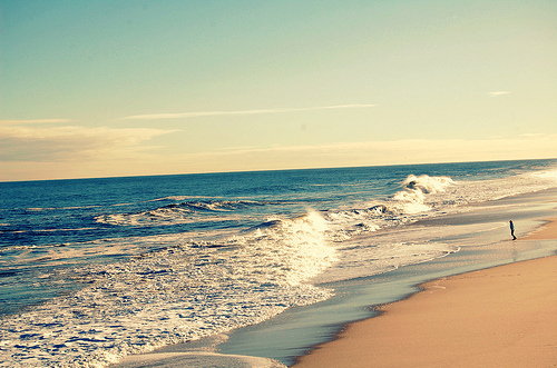 beach, ocean and sand