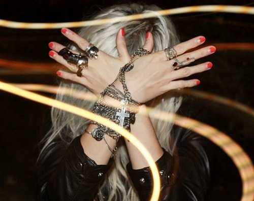 blonde, bracelet and bracelets