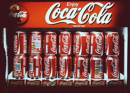 can, coca cola and coke