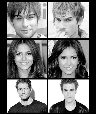chace crawford, chase crawford, glee, gossip girl, ian somerhalder, look alike