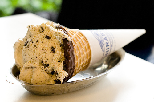 chocolate, cone and delicious