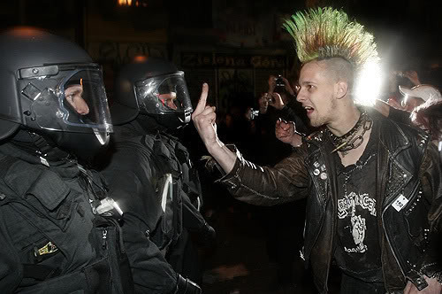 civil liberties, punk and ridiculous