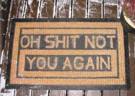 doormat, funny and photography
