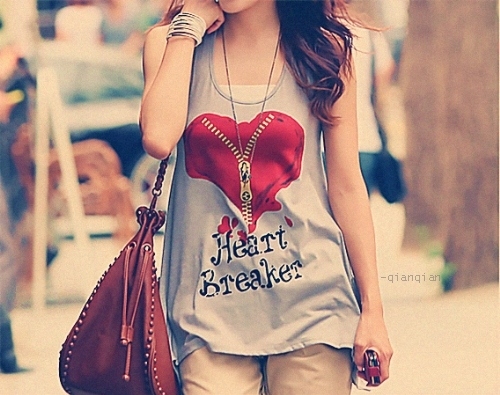 fashion, girl and heart