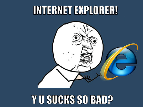 internet explorer, meme and suck
