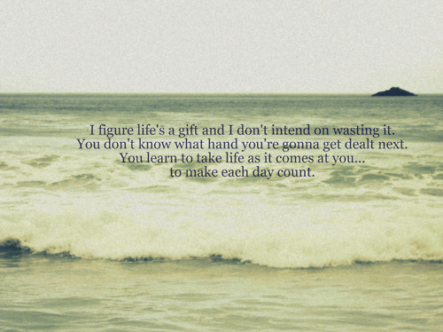 ocean, photography and quote