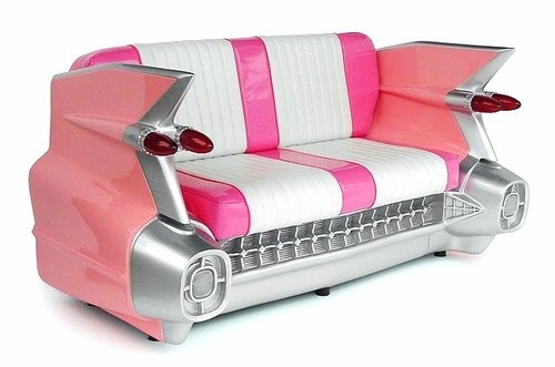 50s, car and chair