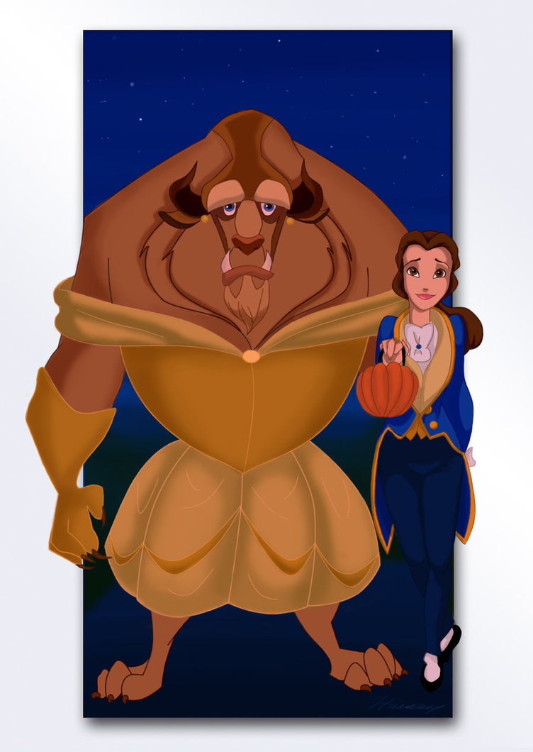 beauty and the beast, belle and costume