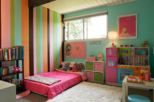 bedroom, colorful and colourful